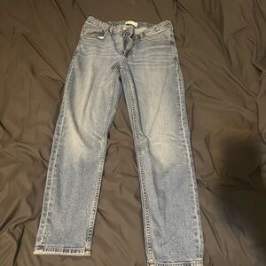 Asos Light Blue Wash Tapered Jeans 32x30